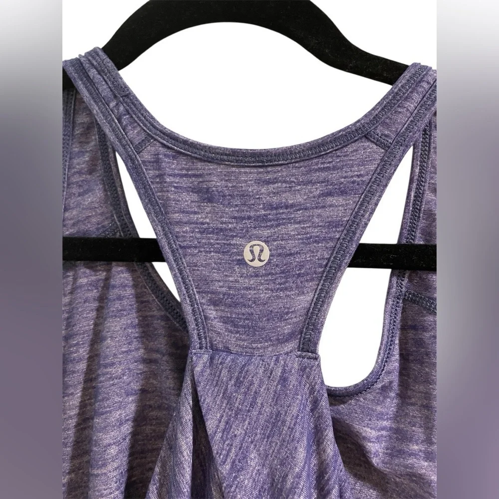 Lululemon Indigo Purple Racerback Tank Top Size 4